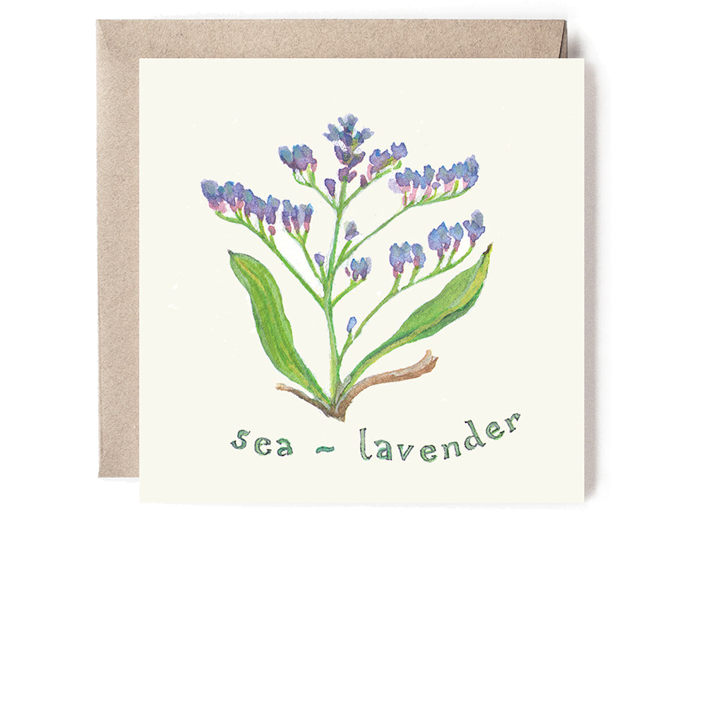 SEA LAVENDER MINI CARD