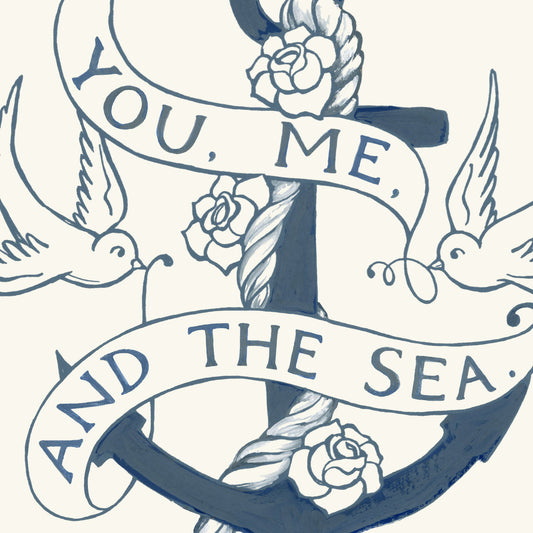 YOU, ME, AND THE SEA PRINT