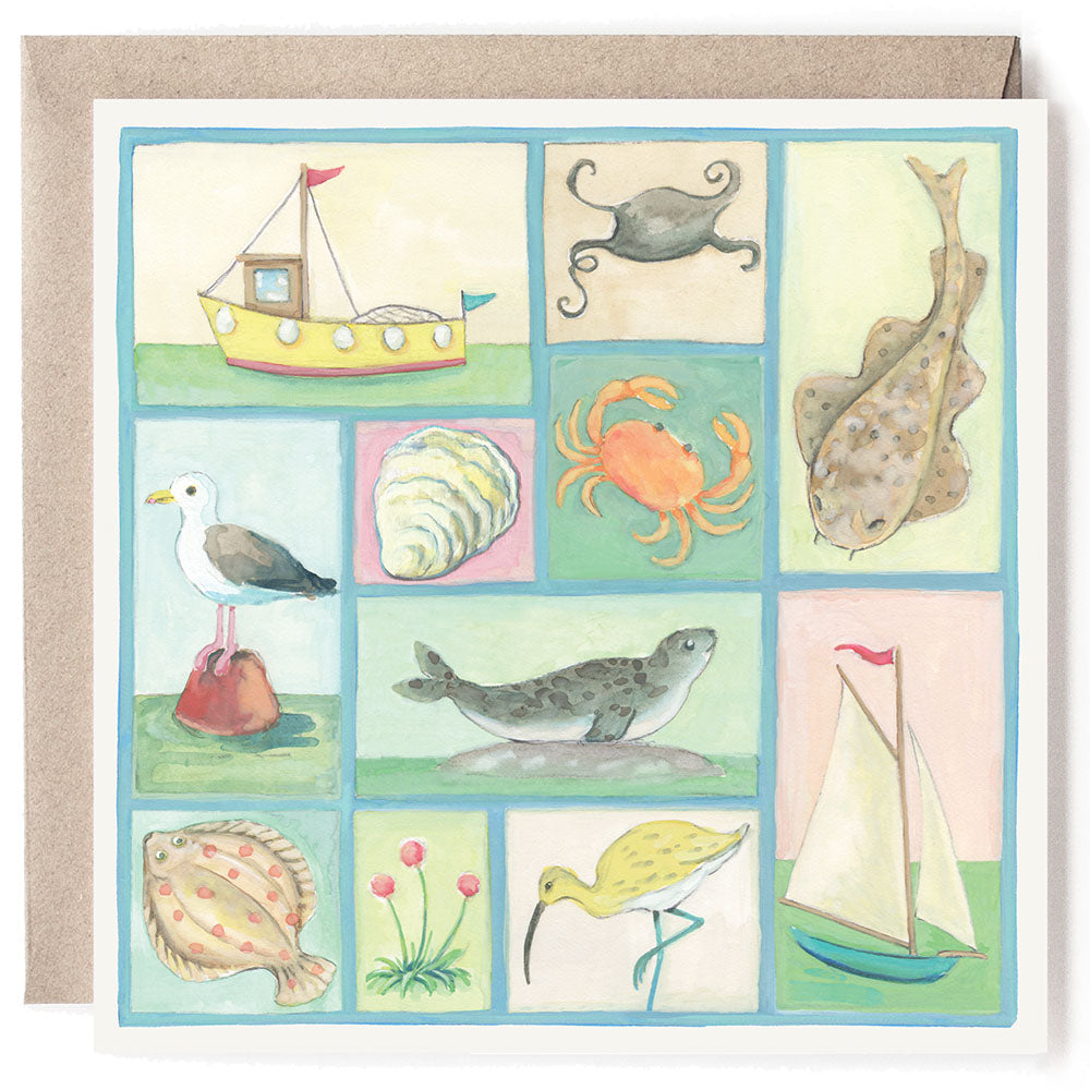 IN AND OUT OF THE SEA CARD