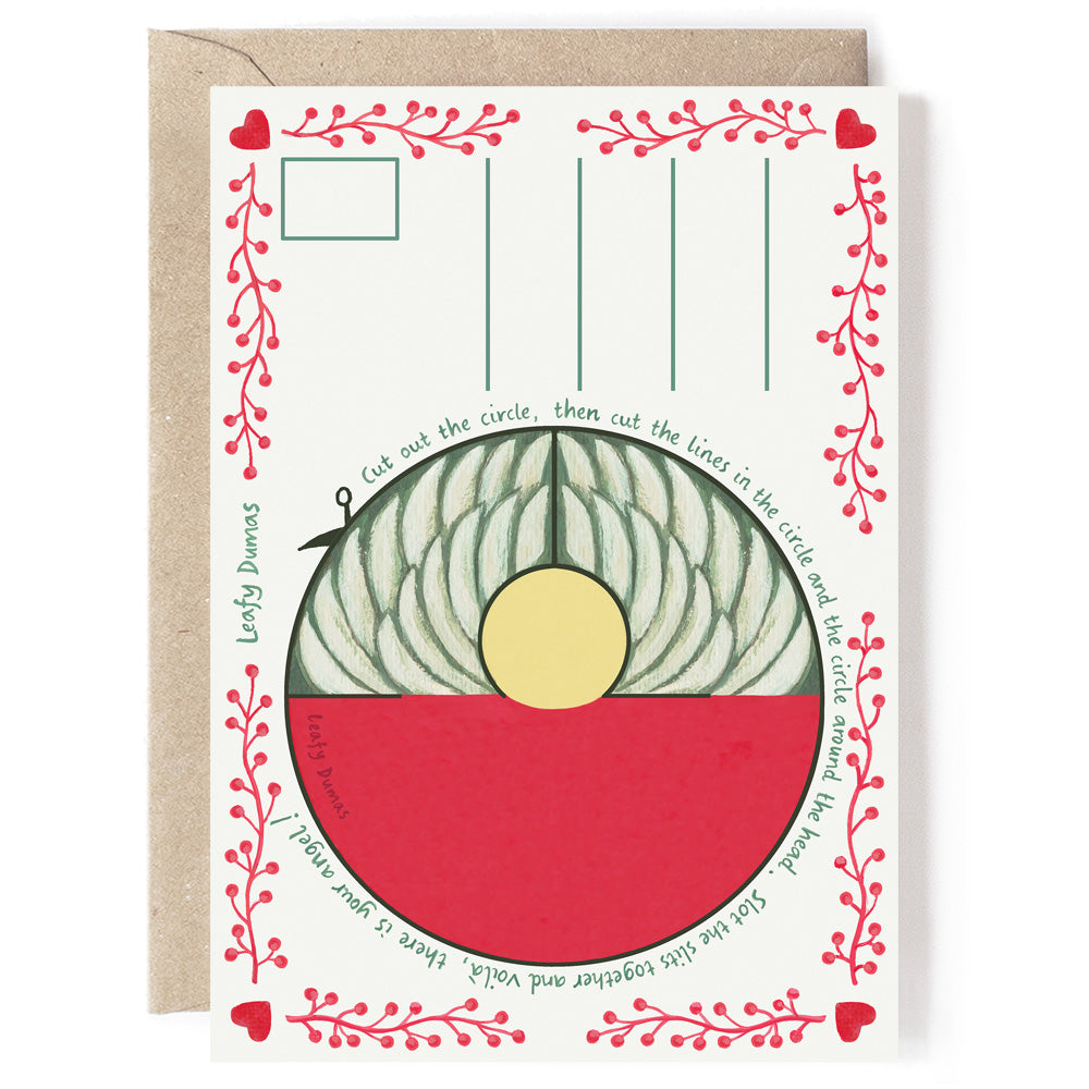 MAKE AN ANGEL CARD
