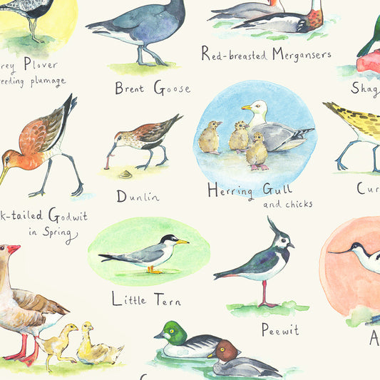 NATIVES AND VISITORS PRINT