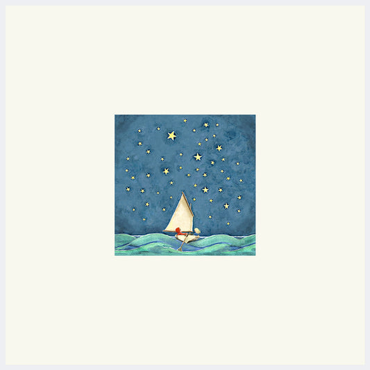 STARRY NIGHT MINIATURE PRINT