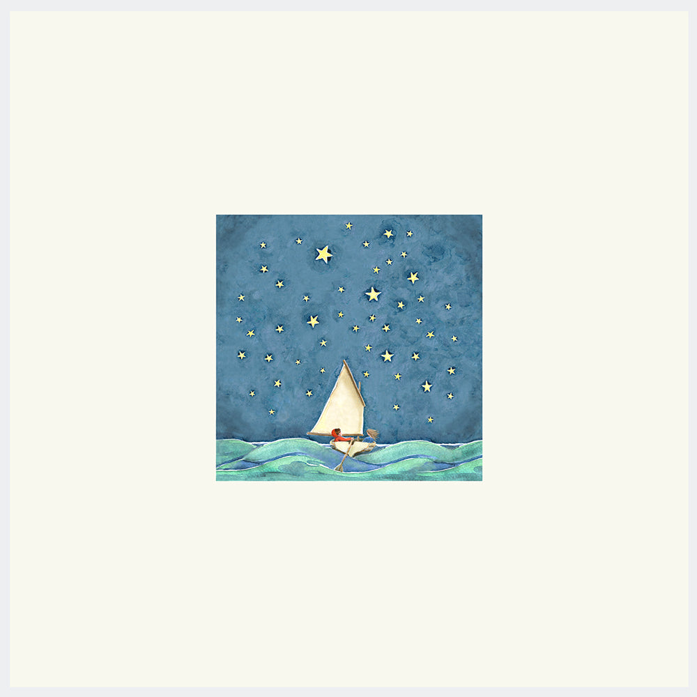 STARRY NIGHT MINIATURE PRINT