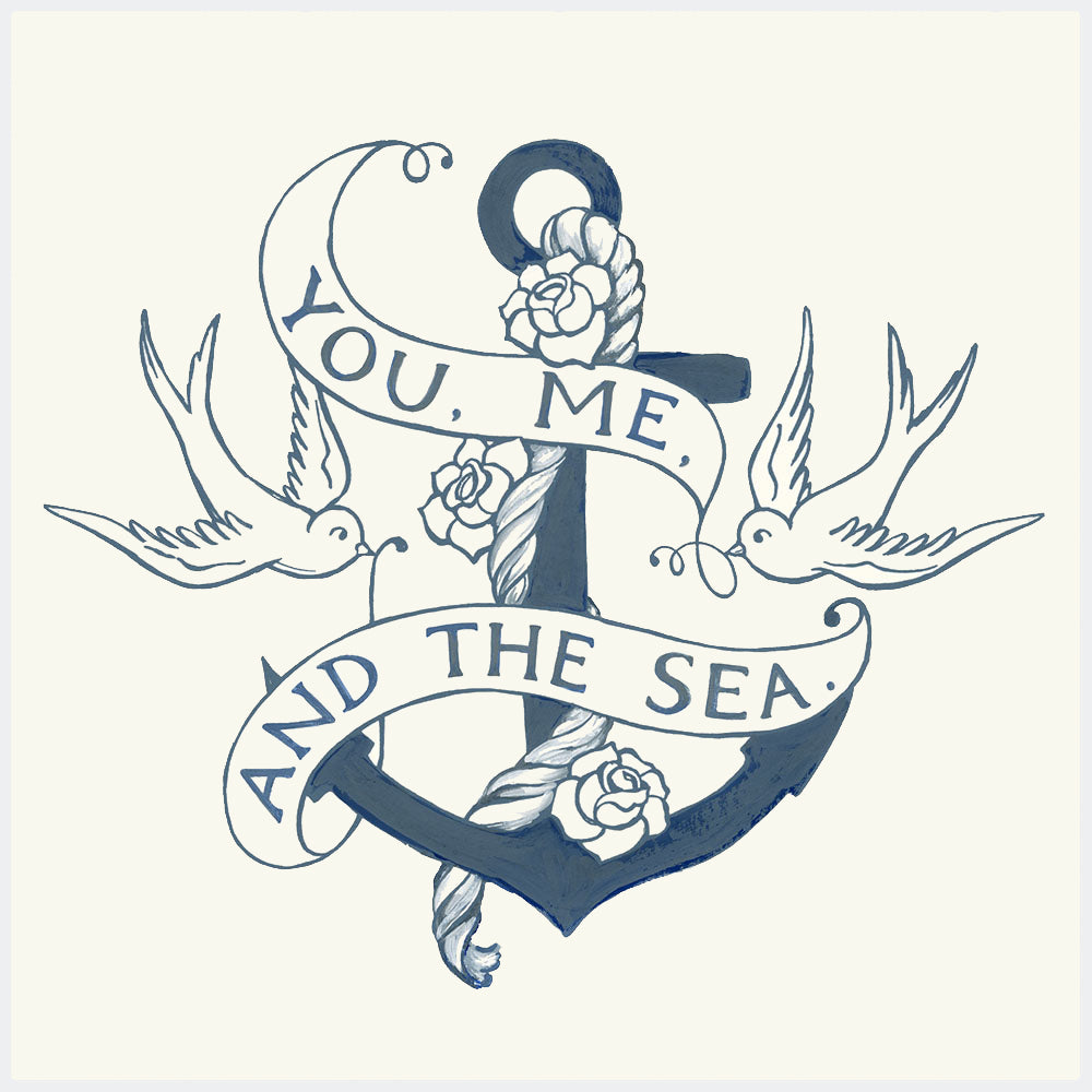 YOU, ME, AND THE SEA PRINT