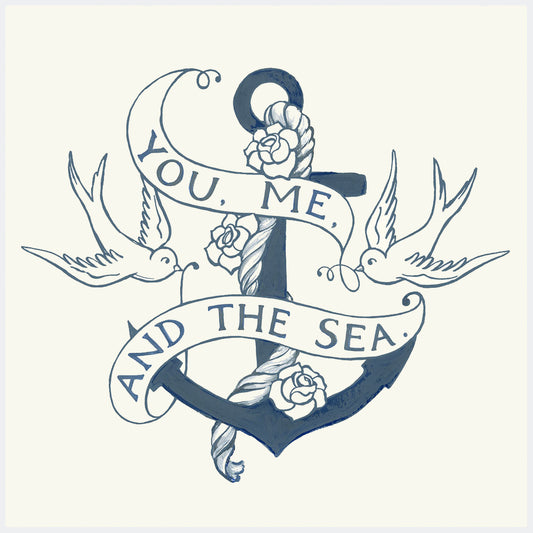 YOU, ME, AND THE SEA PRINT