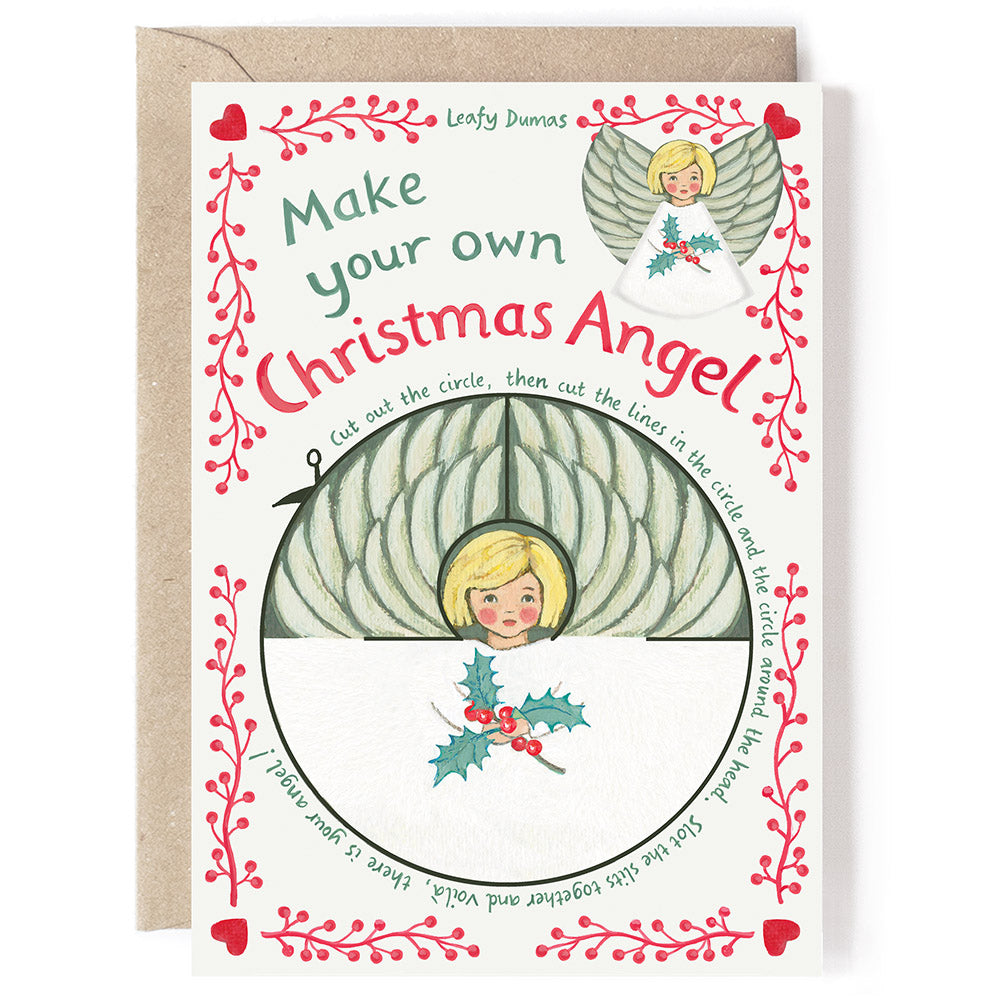 MAKE AN ANGEL CARD