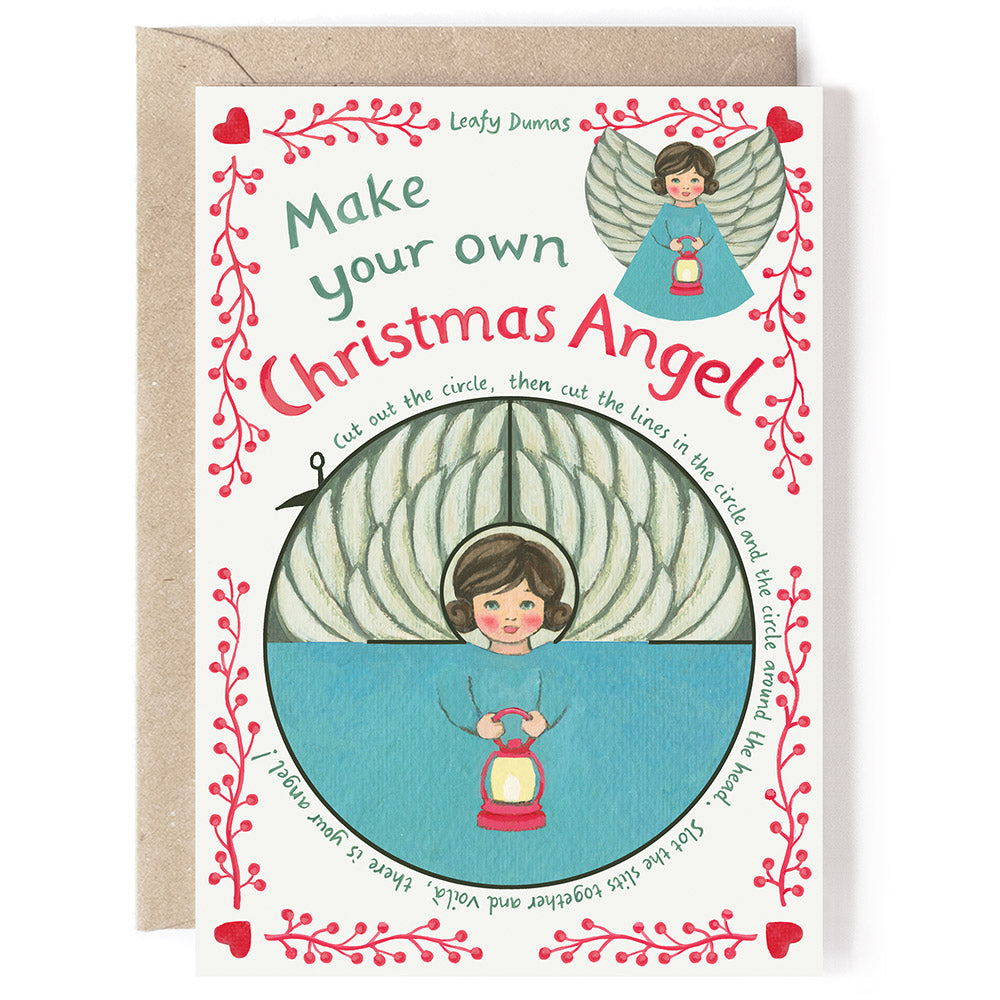 MAKE AN ANGEL CARD