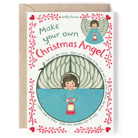 MAKE AN ANGEL CARD