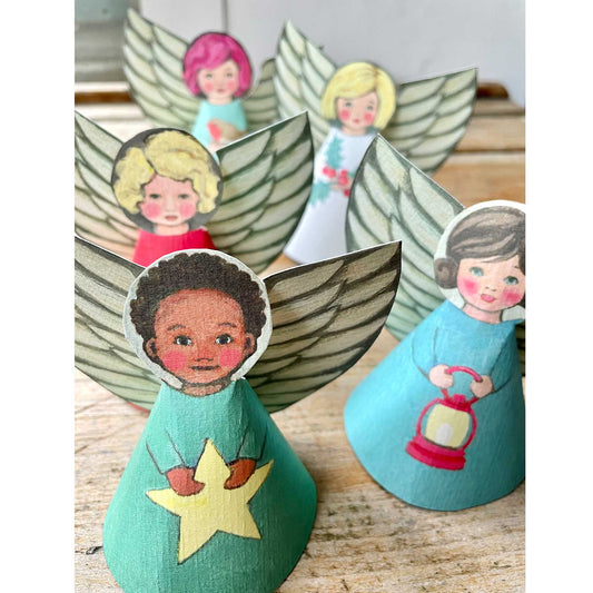 MAKE AN ANGEL CARD