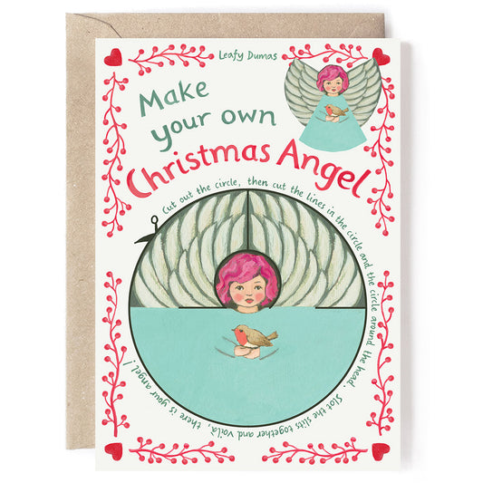 MAKE AN ANGEL CARD