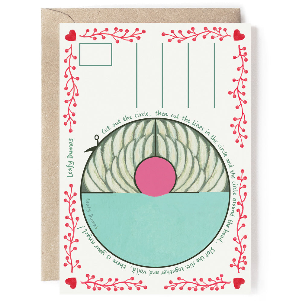 MAKE AN ANGEL CARD
