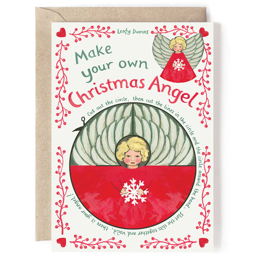 MAKE AN ANGEL CARD