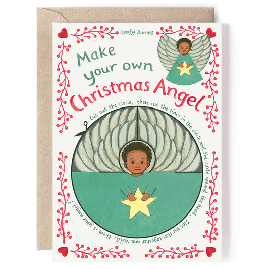 MAKE AN ANGEL CARD
