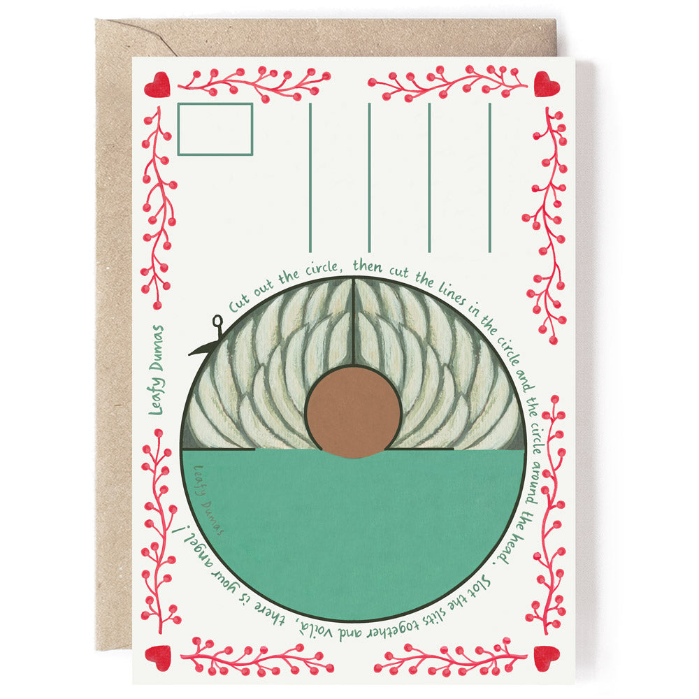 MAKE AN ANGEL CARD
