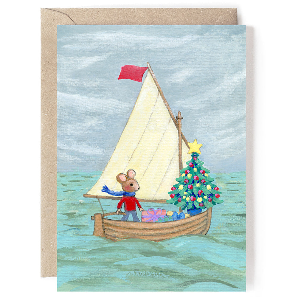 CHRISTMAS MOUSE CARD