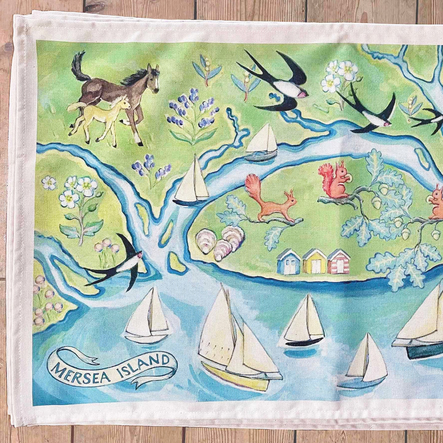 MERSEA ISLAND TEA TOWEL