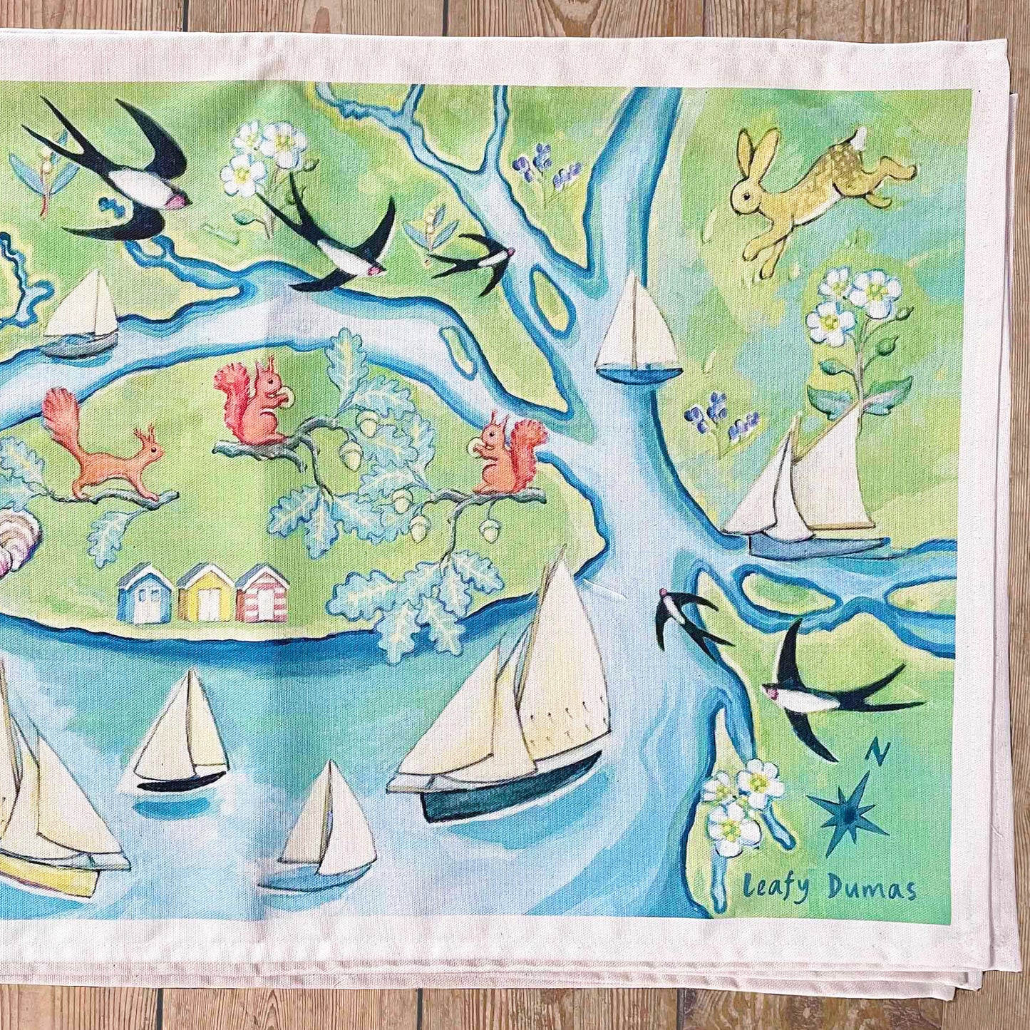 MERSEA ISLAND TEA TOWEL